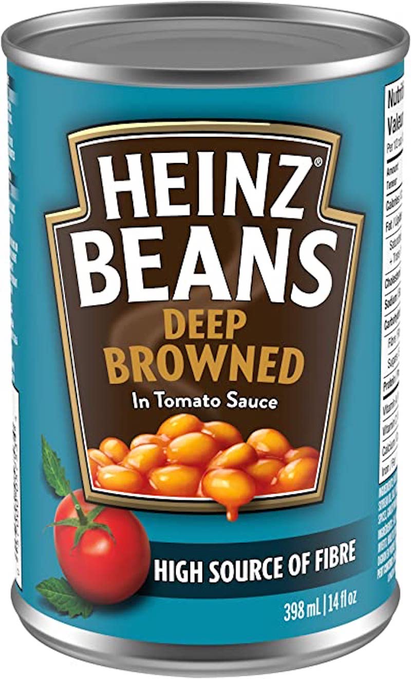 heinz deep browned beans in tomato sauce