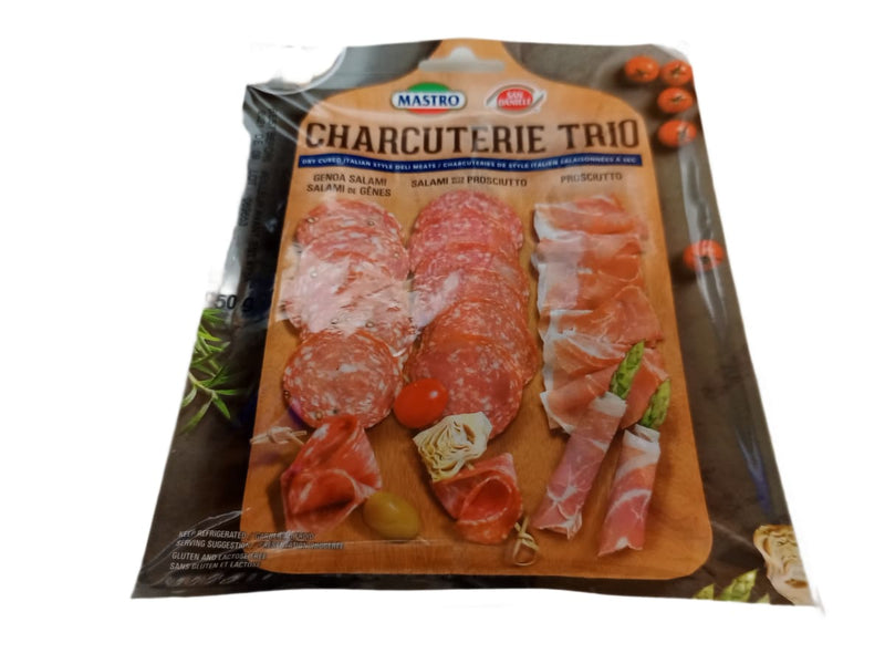 Charcuterie Trio dry cured Italian style deli meats