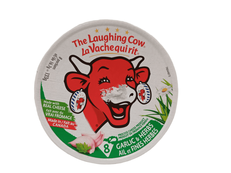 The Laughing cow Garlic & herbs