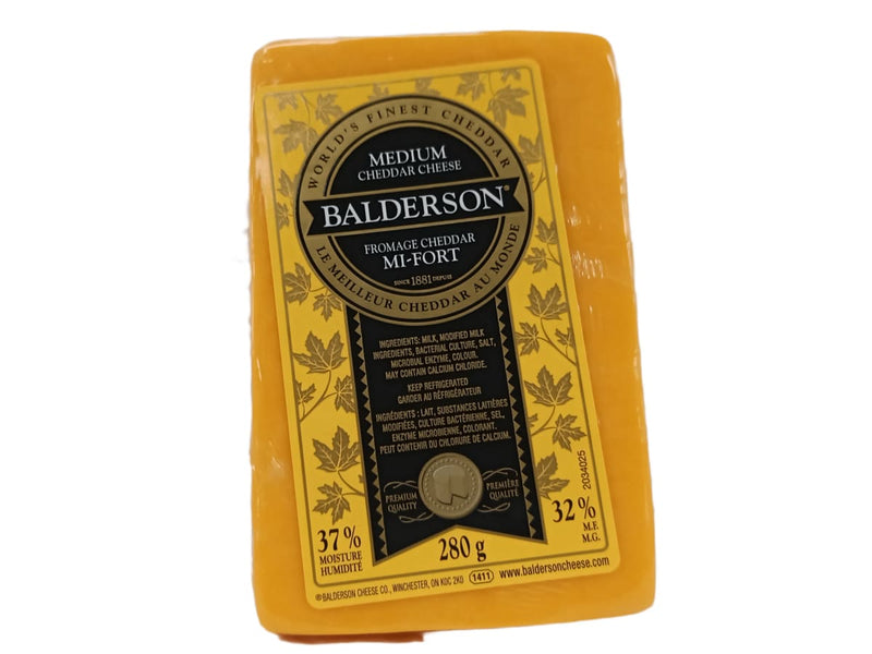 Medium cheddar cheese