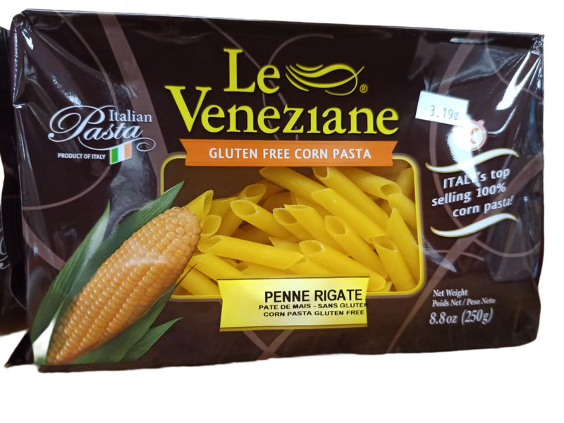 GLUTEN FREE corn pasta PENNE RIGATE