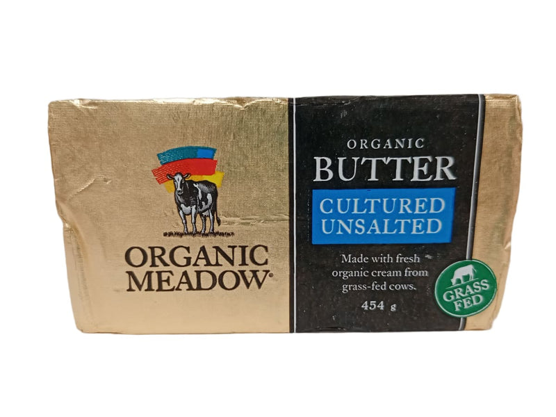 Organic Butter cultured unsalted 454g