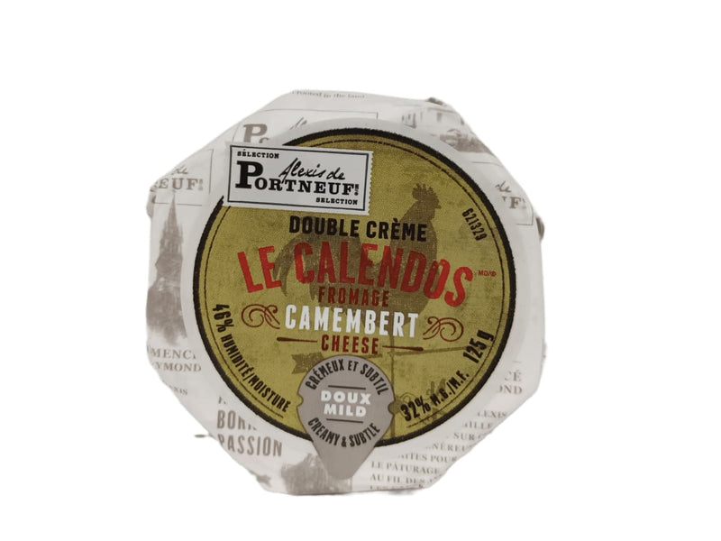 Double cream LE CALENDOS camembert cheese