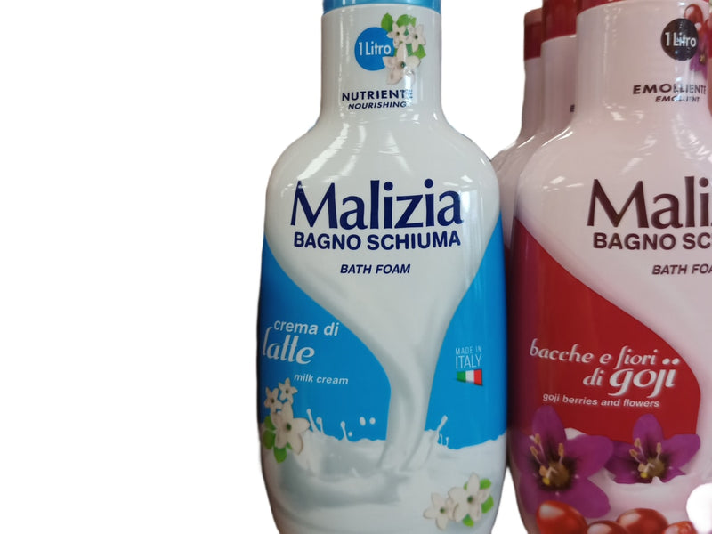 Italian bath foam milk cream