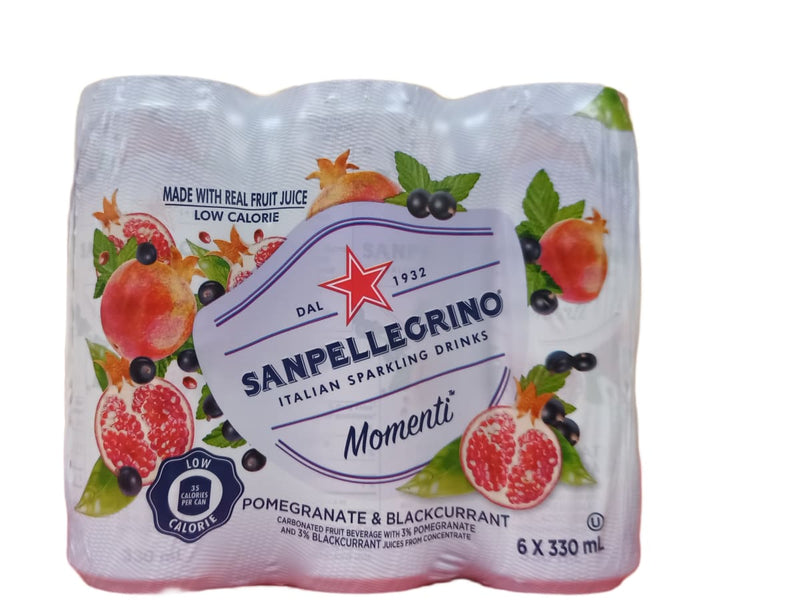 Italian Sparkling Drinks POMEGRANATE & BLACKCURRANT