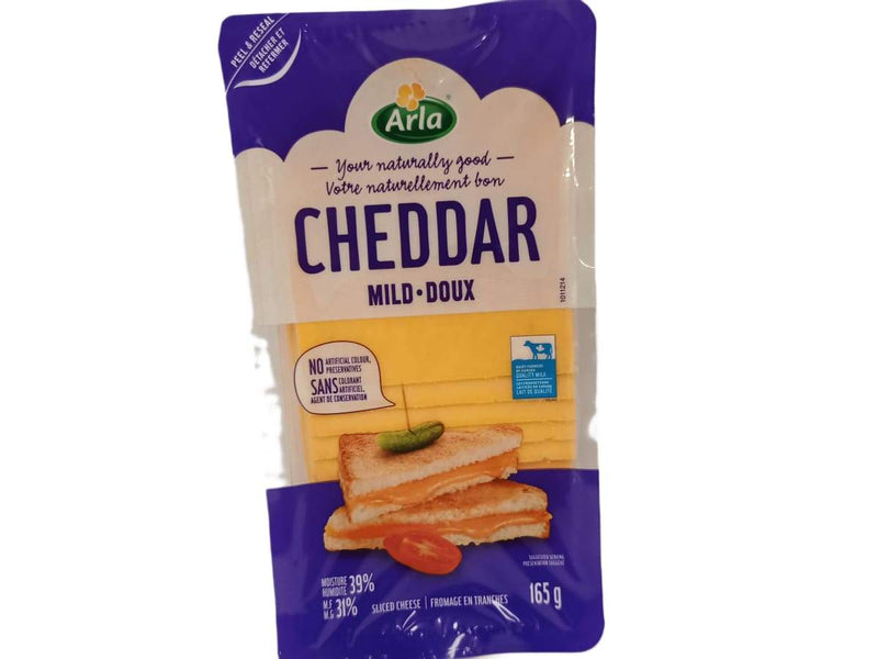 Cheddar mild slices