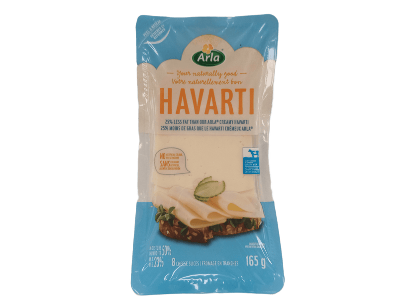 Havarti light slices cheese