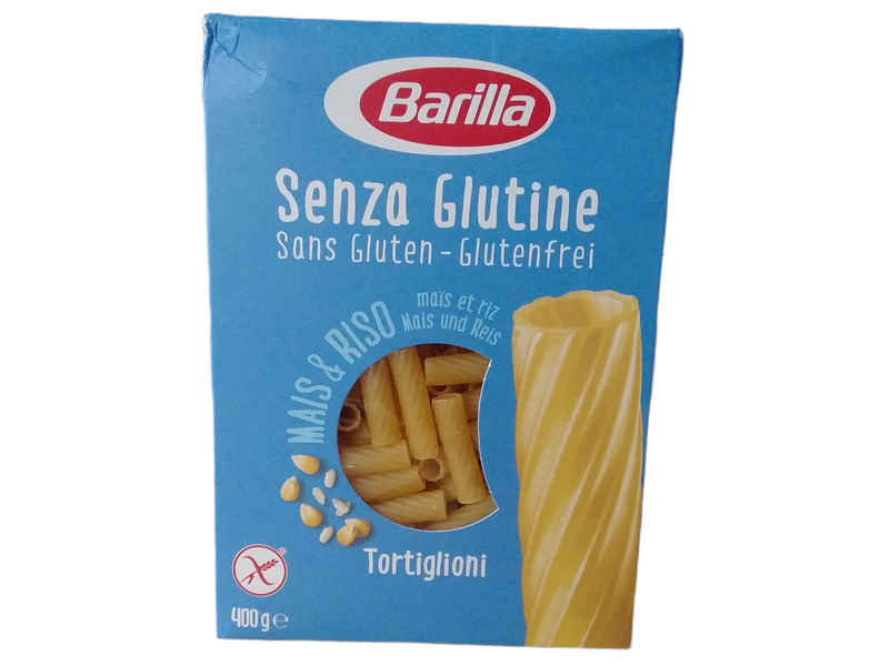 Tortiglioni Barilla Pasta Gluten Free 400g