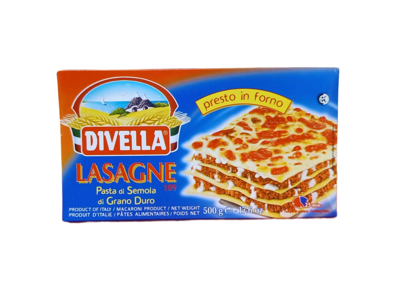 Lasagne Durum wheat semolina pasta
