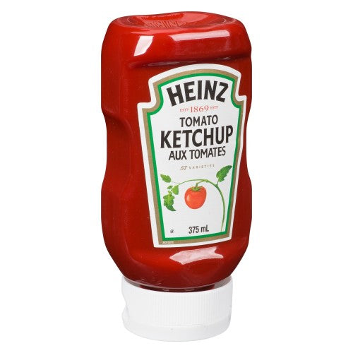Heinz Ketchup Upside Bottle, 375 ML