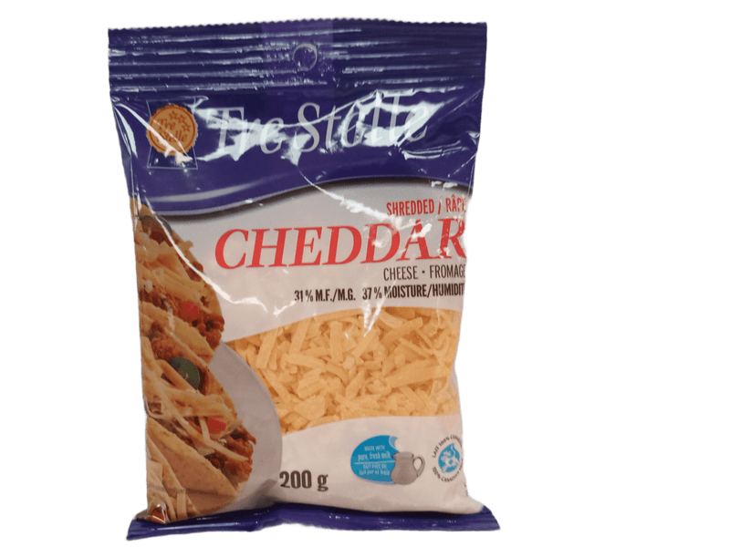 SHREDDED CHEDDAR Cheese 200g