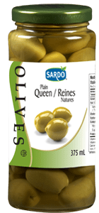 Sardo Plain Queen Olives 375ml