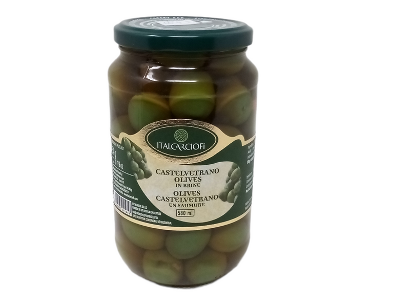 Castelvetrano olives in brine