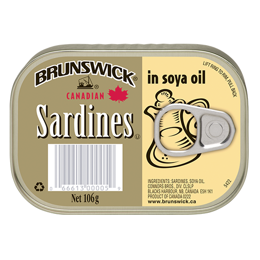 BRUNSWICK® SARDINES IN SOYA OIL