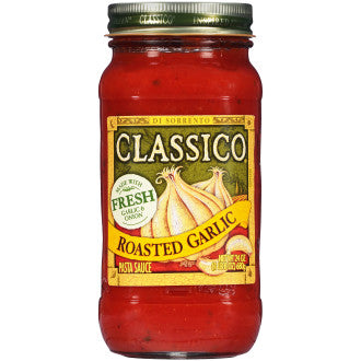 classico roasted garlic & onion pasta sauce