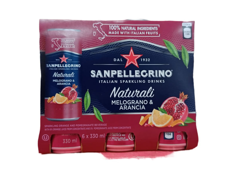 Italian Sparkling Drinks MELOGRANO & ARANCIA