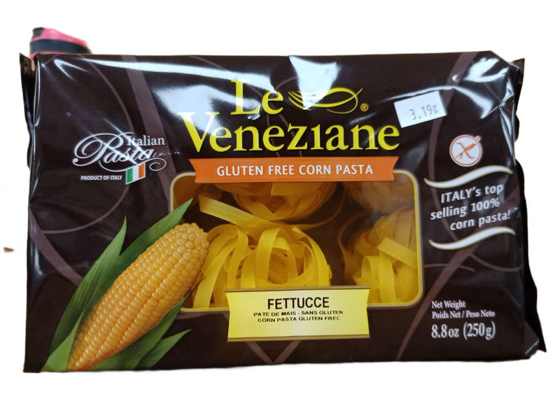 GLUTEN FREE corn pasta FETTUCCE