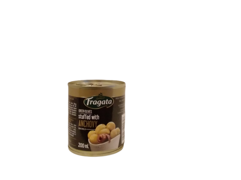 Fragata - green olives stuffed anchovy