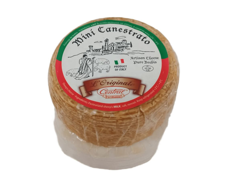 Mini Canestrato  sheep's cheese