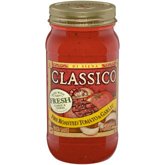 Classico Fire Roasted Tomato and Garlic Pasta Sauce