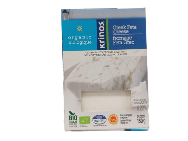Organic Greek Feta cheese 150g
